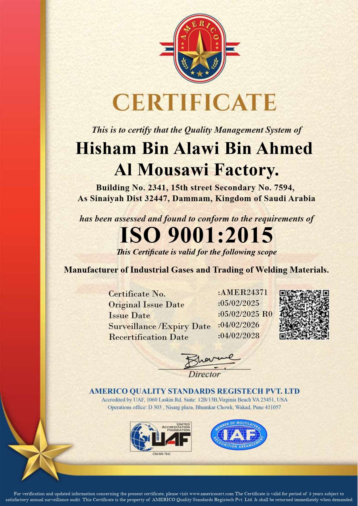 ISO 9001:2015